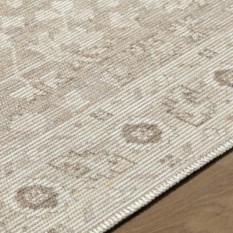 Tapis tissé à la machine Nabela Noor Home x Livabliss Asha, Rectangle 5 pi 3 po x 7 pi
