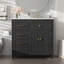 Meuble-lavabo 36 po avec lavabo-450793096