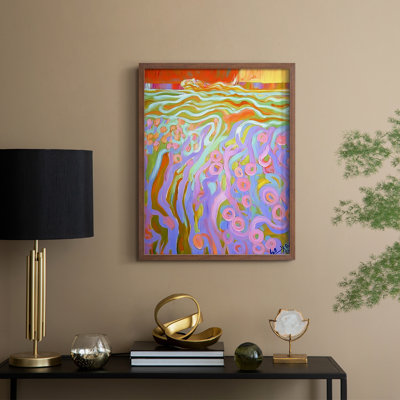 NAUTICAL Series CVI  -Premium Framed Print -Ready to Hang - No Nails Required