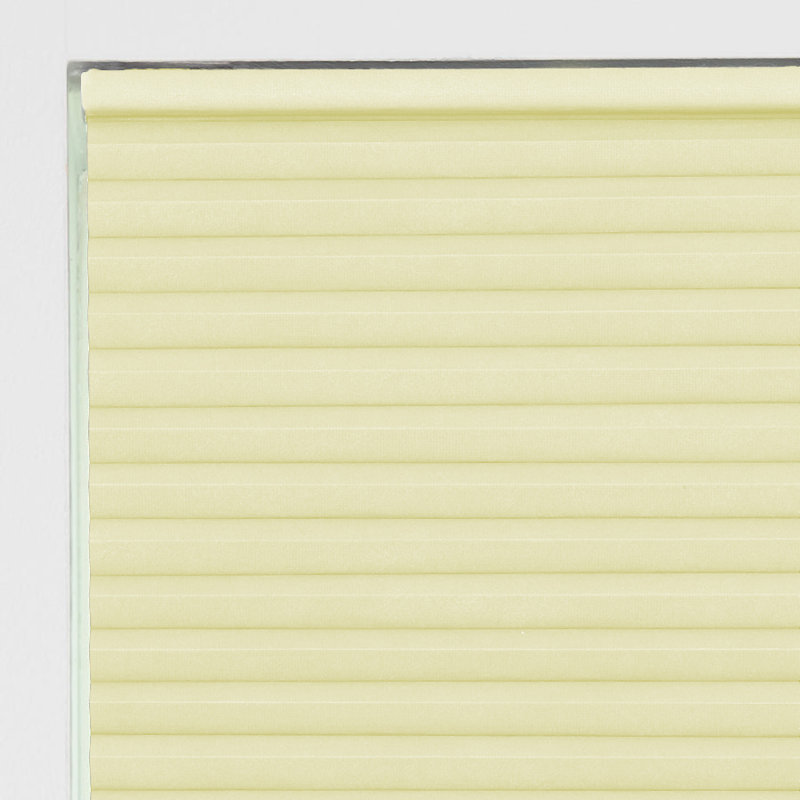 Store plissé alvéolaire en nid d'abeille, Albâtre, l 45 po x L 64 po