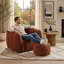 Fauteuil à billes Soft avec repose-pieds-1567980747