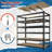 55" W *24" D Heavy Duty Garage Shelving Unit With Rolled Edges, Adjustable Storage Shelving With Largr Capacity-975692426