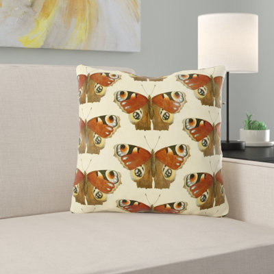 Coussin décoratif papillon