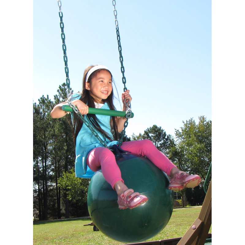 Creative Playthings Plastic Buoy Ball Swing with Chains