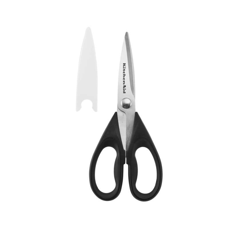 KitchenAid® KitchenAid All Purpose 8.75" Kitchen Shears with Soft Grip Handles and Protective Sheath
