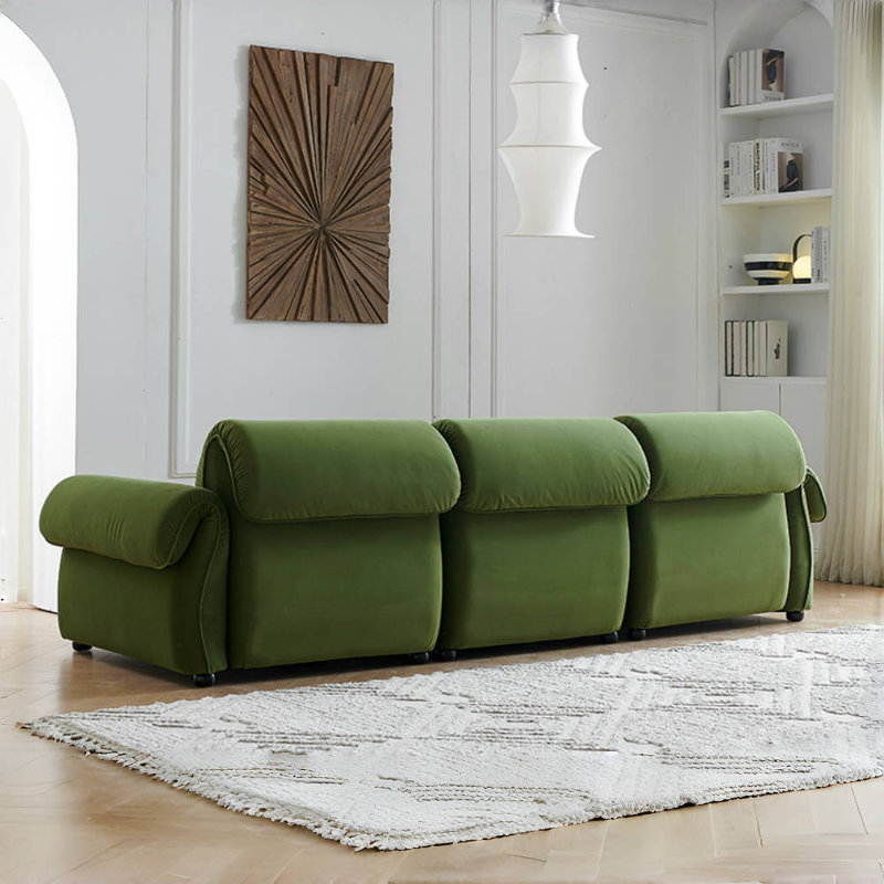 Canapé trois places French French Green