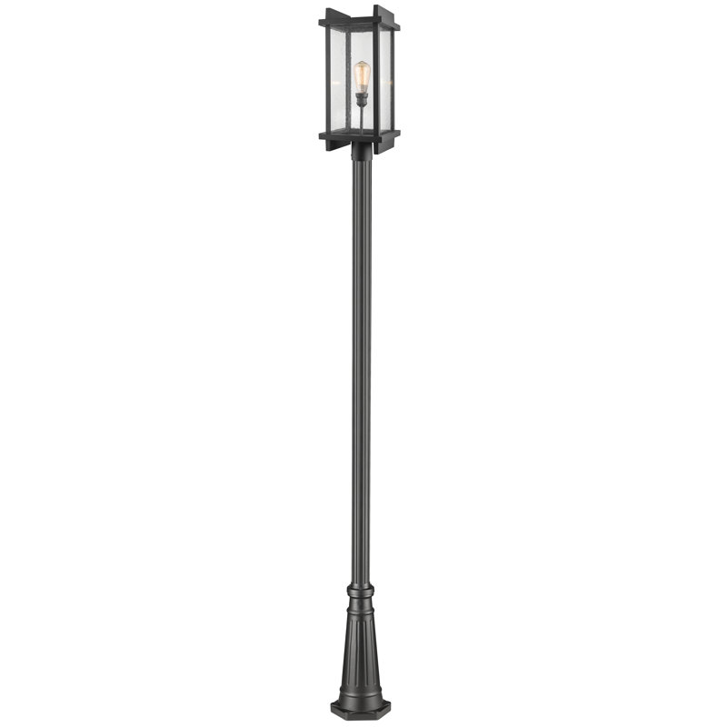 Lampadaire Casha H 117,88 po (double), Noir, H 117,88 po x l 10 po x P 10 po