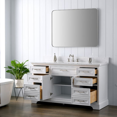 Ensemble de meuble-lavabo simple 60 po Currahee