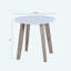 Table d'appoint à quatre pieds Milo