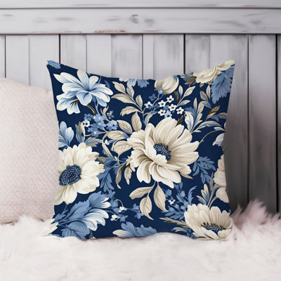 Floral Blue Flower Dreams II Cottage