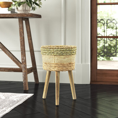 Beachcrest Home™ Yosemite Seagrass Decorative Basket