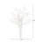 35in. Pre-Lit Artificial White Birch Branches with 80 Warm White LED Lights - Set of 2