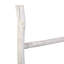 WHITE WOODEN SHELF LADDER
