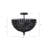 Norfork Black Flush Mount