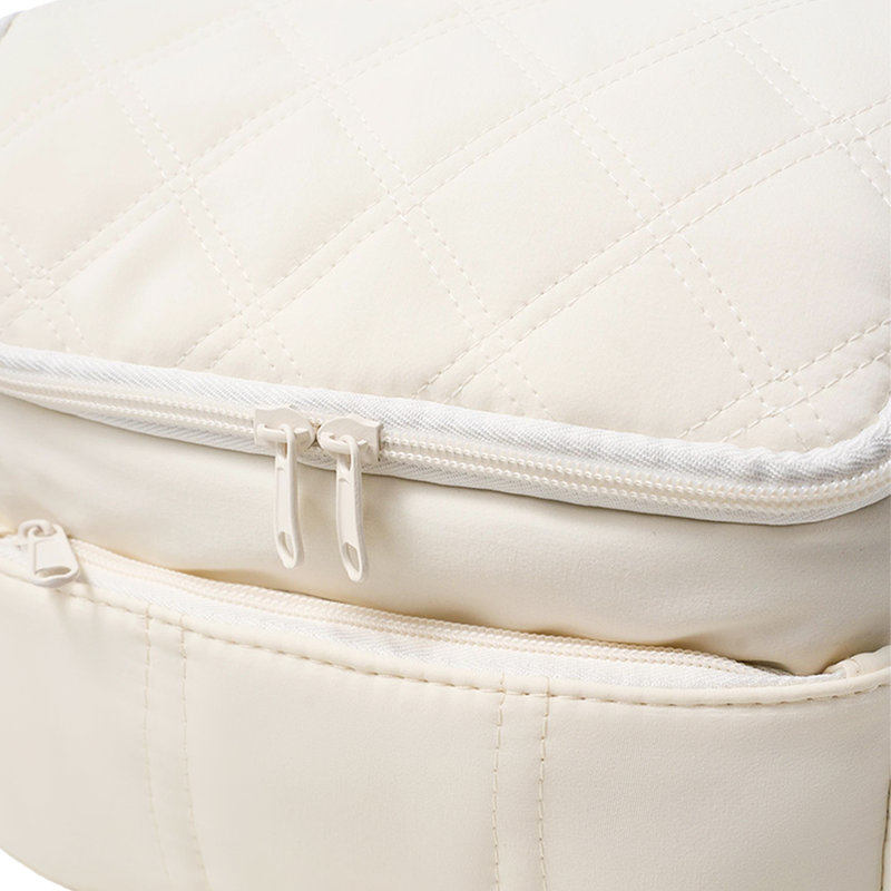 Portable Insulated Lunch Bag, Beige