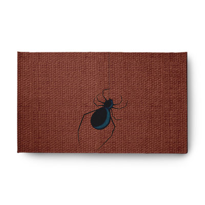 Eeek! Tapis d'Halloween en chenille CRhn350OR26