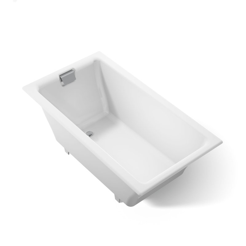 Tea-for-Two 66" x 36" Dop-In or undermount, Innocent Blush