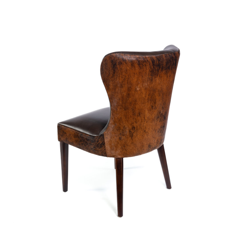 Brooke Dining Chair White, Brown