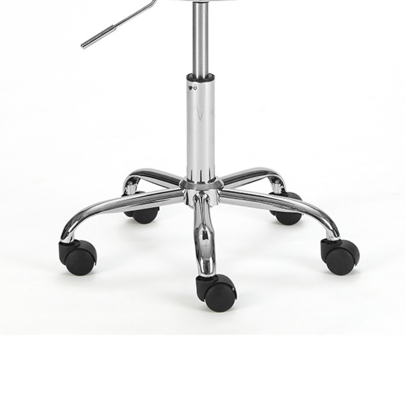 Chaise de bureau Kyalee Tonsey - Siège en acrylique transparent, hauteur réglable, conception pivotante pour le bureau à domicile moderne