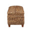 Banc de rangement en osier Aayush
