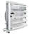 20 Inch Corded Wall Mount Ventilator Fan with Shutters