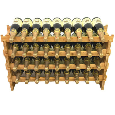 Présentoir à vin 36 bouteilles
