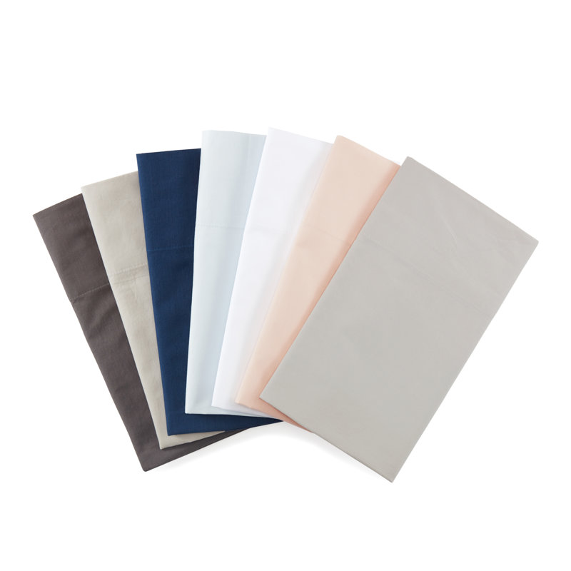 Ludlow 300 Thread Count Sheet Set, Coal, Twin Sheet Set + 1 Fitted Sheet + 1 Pillowcase