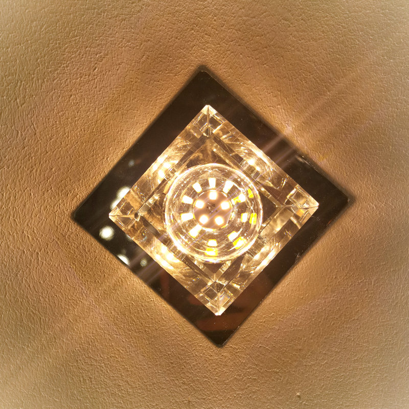 Acaia Crystal LED Flush Mount, 2500
