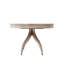 Composition Oval Mahogany Wood Dining Table
