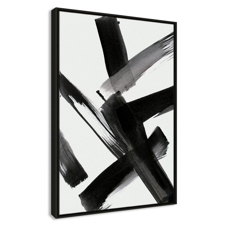«Black Magic II» par Susan Jill, Espresso, H 37,5 po x l 25,5 po x P 2 po