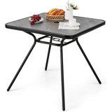Claribel Square 80Cm L Outdoor Bar Table