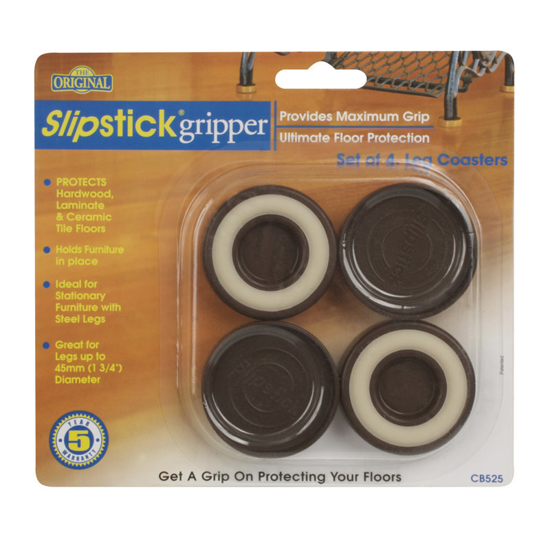 Furniture Leg Floor Protector Coaster Cup, Chocolate