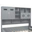 Lit de jour en bois avec 2 tiroirs, armoire et tablette tout-en-un-86580935-86580929