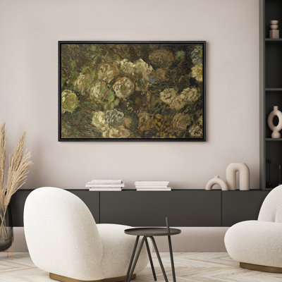 Vert floral luxueux pivoines, nature morte, illustrations, campagne française rustique