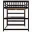 Lit mezzanine avec tablettes de rangement et bureau sous le lit-1344954387-1344954384