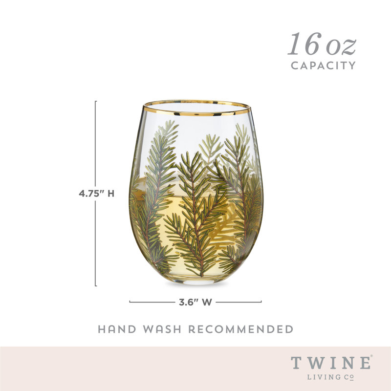 Verre à vin sans pied Woodland