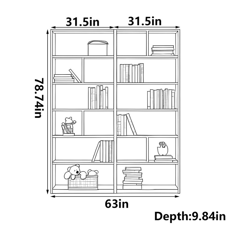 Bibliothèque Vintage Furniture