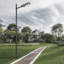 Lampadaire de poteau de lampadaire extérieur-108741542