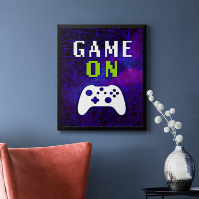 It's Game On II Premium Framed Canvas - Ready to Hang