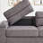 Avangaline 86.5'' Corduroy Sofa-347568664
