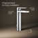 Parallel™ Tall Single-Handle Bathroom Sink Faucet, Single-Hole Faucet with Pop-Up Drain, 1.2 GPM