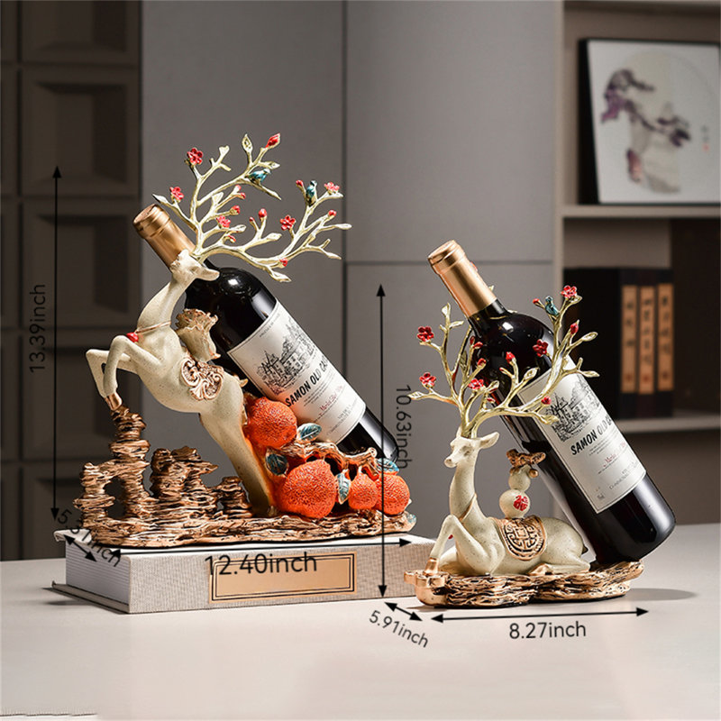Support à vin créatif