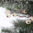 4' Lighted  Artificial Flocked Pine Christmas Tree Potted (Set of 2)