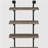 Black and rustic oak 4-layer wall shelf-1288981506-1278173459