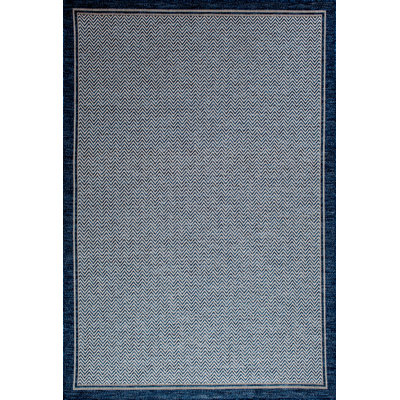 Ebern Designs Hampton Prinkalia Blue Area Rug