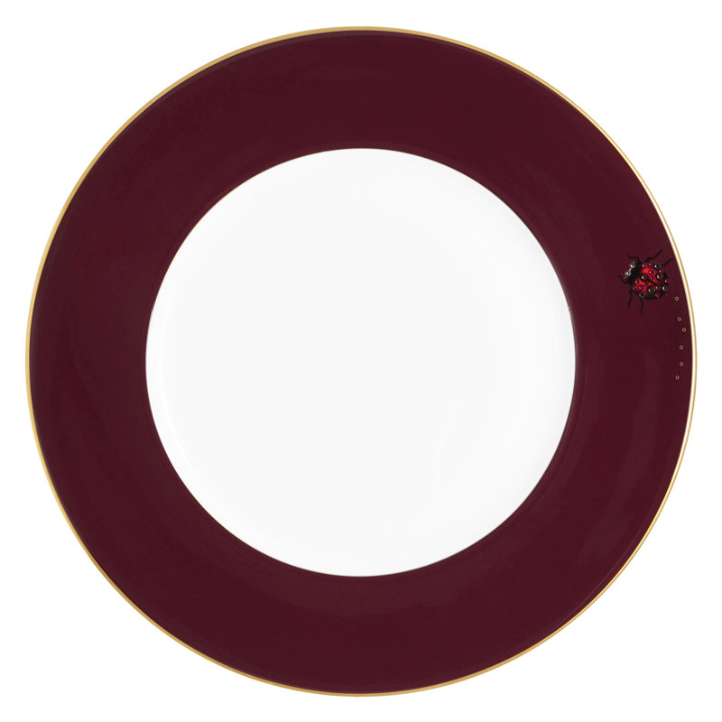 Bone China No Pattern Charger