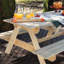 6 - Person Patio Dining Set with Rectangular Table