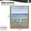 Cadre flottant Three Shorebirds & Gentle Waves, design par Nan-833215230-833215224