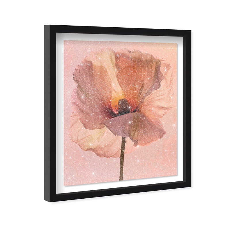 Amber Radiance I Framed Graphic Art, 31.5"H x 25.5"W, Black Shadowbox