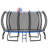 Albott 16FT Trampoline with Pop-up Quick Connector-112012857